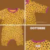 <b>｜BABY｜ OOTTBEBE套裝</b>Winter 하트호피전신슈트+보넷셋트 50-75cm