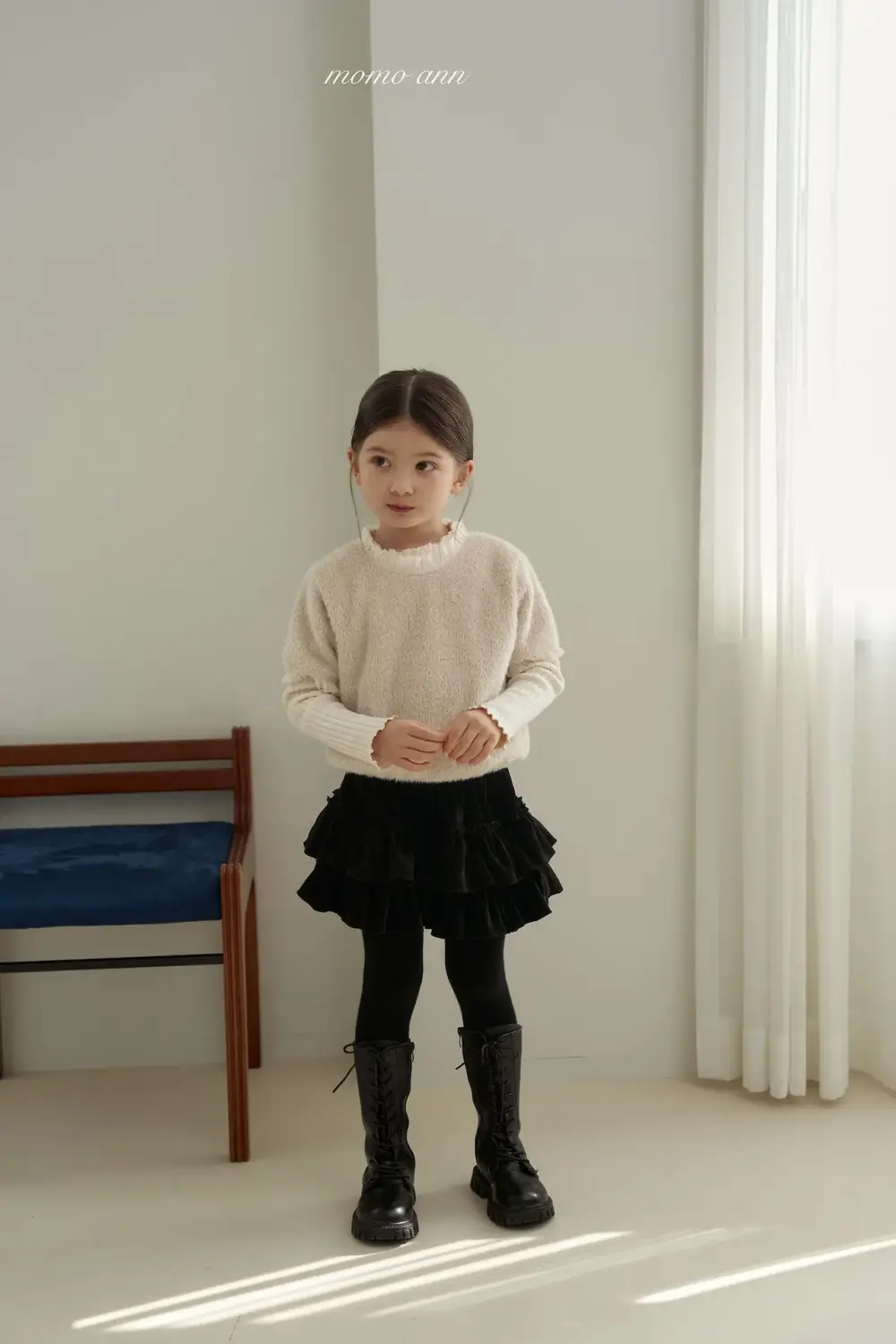 <b>momoann上衣</b>Winter 샤이퍼티 90-140cm