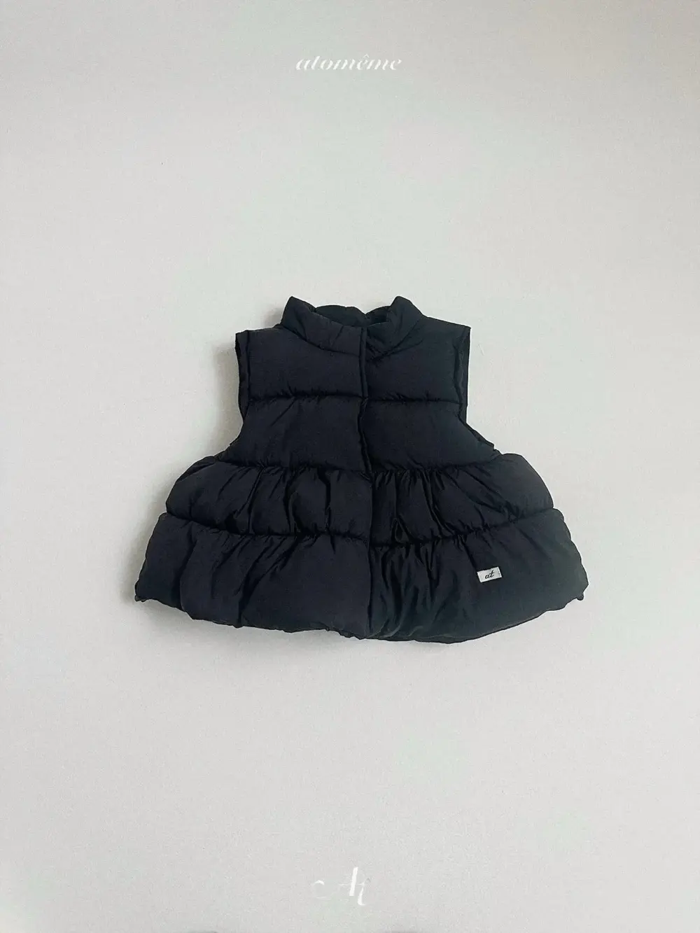 <b>Atomeme背心</b>Winter 퐁글 패딩조끼 70-110cm
