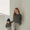 <b>momoann親子裝</b>Winter 패치맨투맨 90-140cm