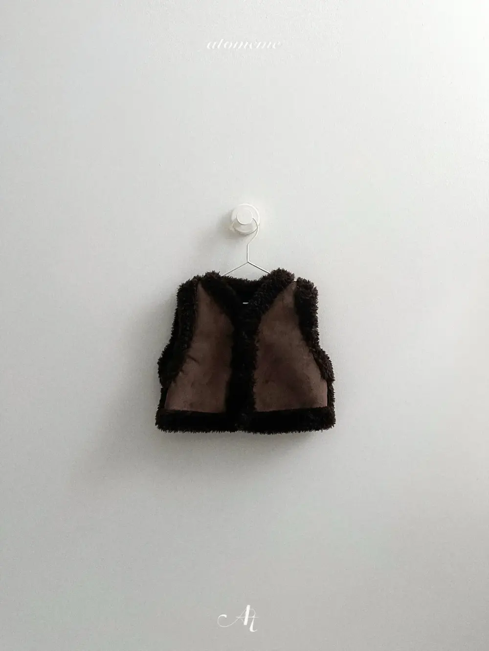 <b>Atomeme背心</b>Winter  리버시블 무스탕 70-110cm