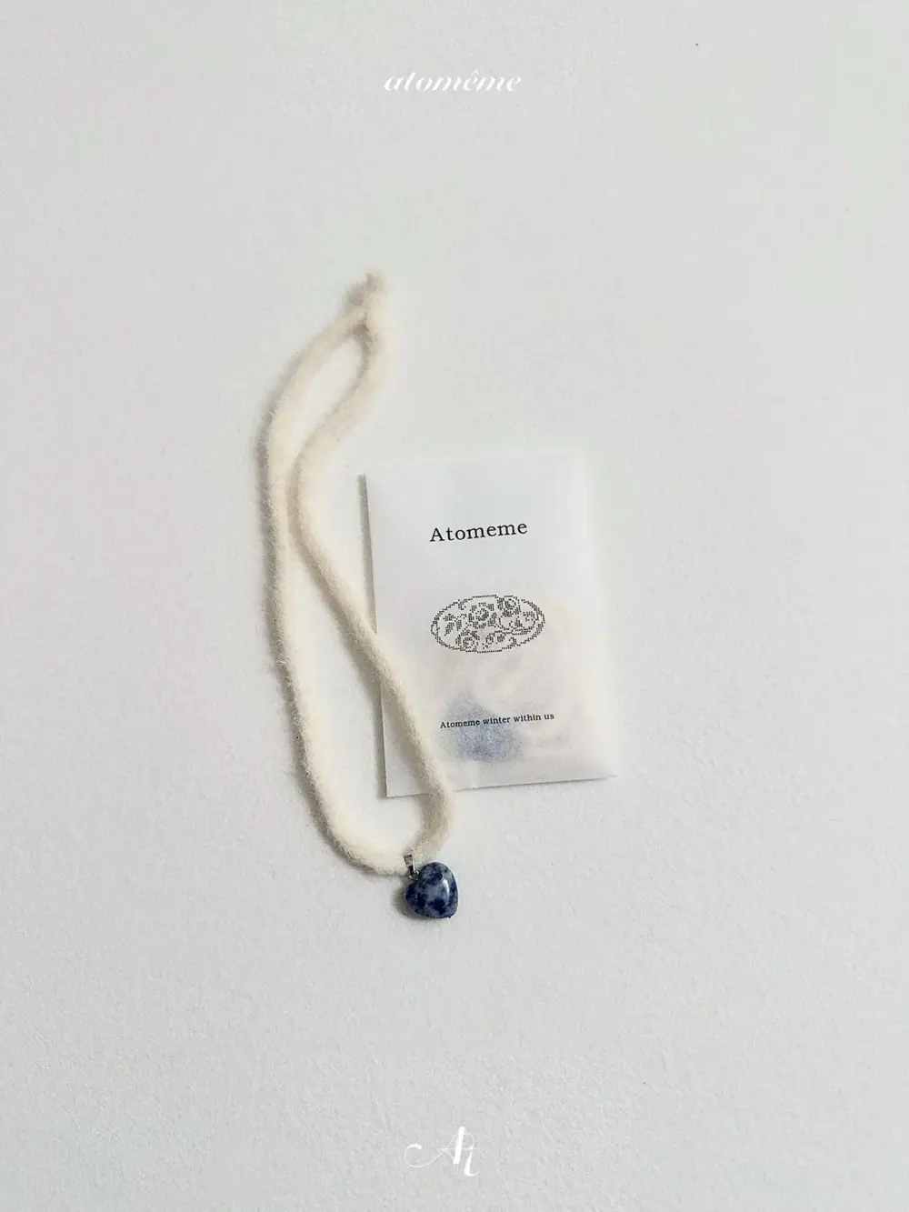 <b>Atomeme飾品</b>Winter  러브 원석 목걸이 FREE