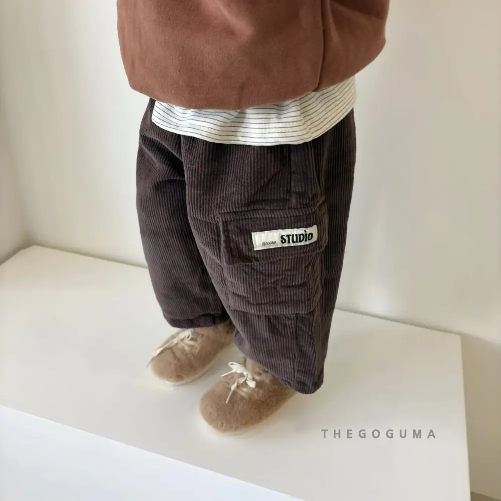<b>THEGOGUMA 褲子</b>골덴 건빵기모PT 85-142cm