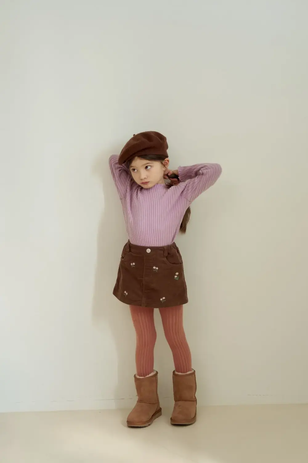 <b>momoannT恤</b>Winter 포근골지티 90-140cm