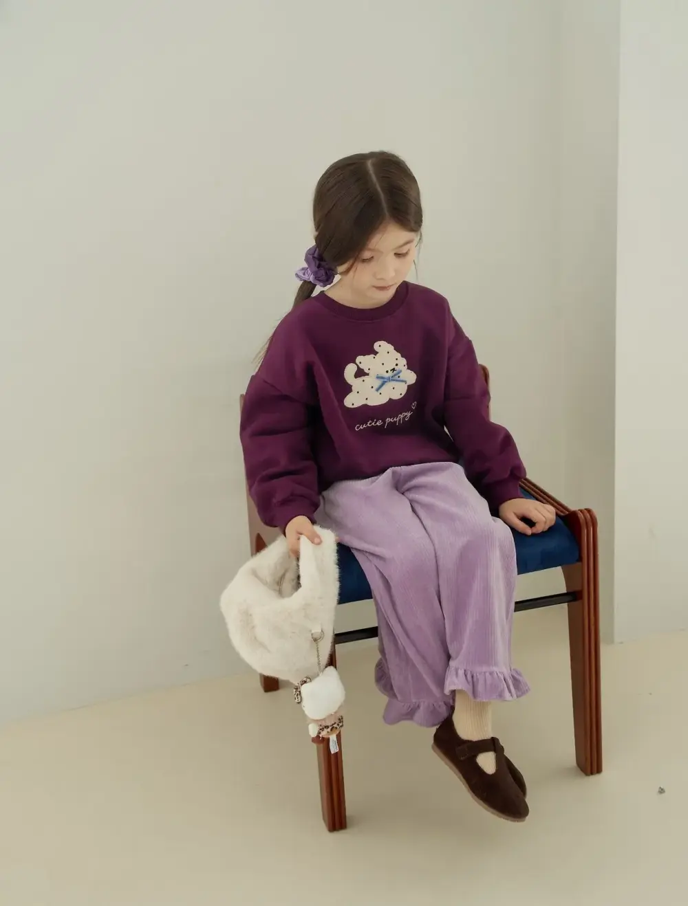 <b>momoannT恤</b>Winter 퍼피맨투맨 90-140cm