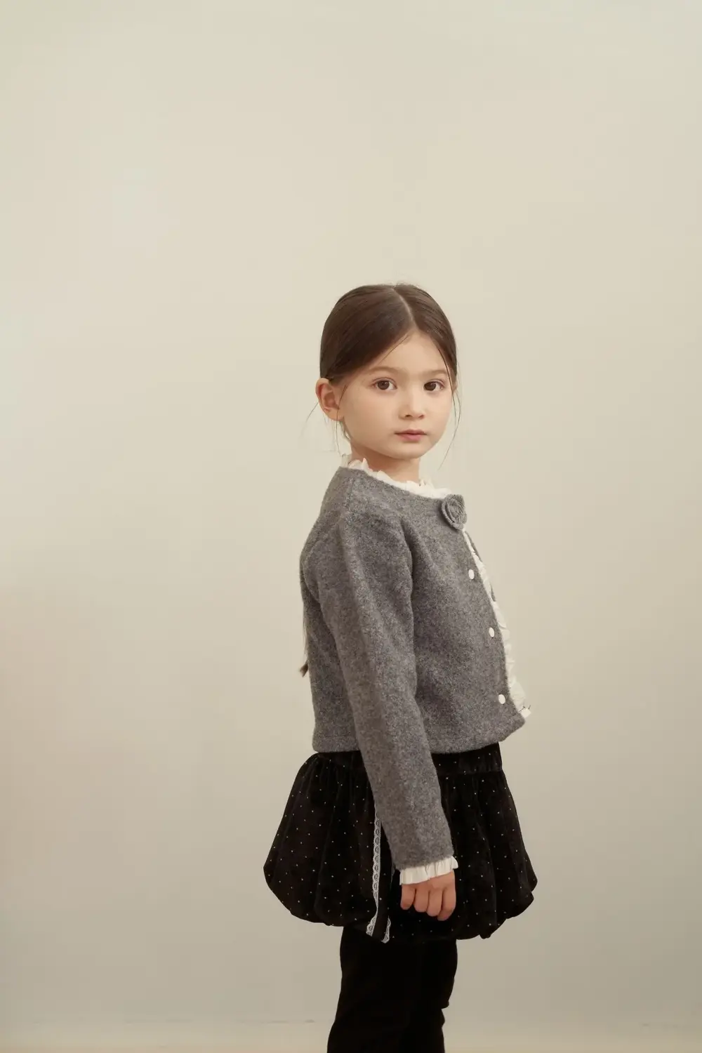 <b>momoann上衣</b>Winter 코사지가디건 90-140cm