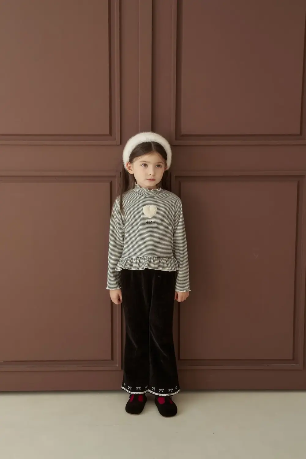 <b>momoann褲子</b>Winter 리본부츠컷 90-140cm