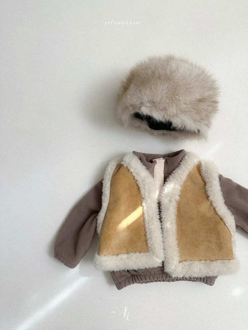 <b>Atomeme帽子</b>Winter 퍼 버킷햇 FREE