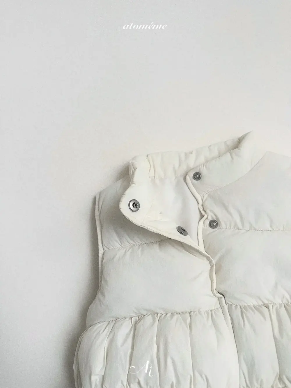 <b>Atomeme背心</b>Winter 퐁글 패딩조끼 70-110cm