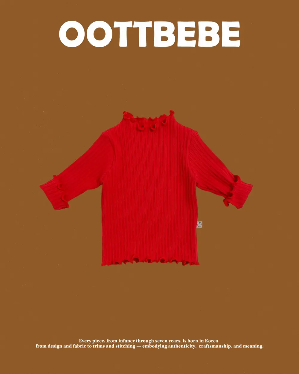 <b>OOTTBEBE上衣</b>Winter 셀린골지날라리티 65-115cm