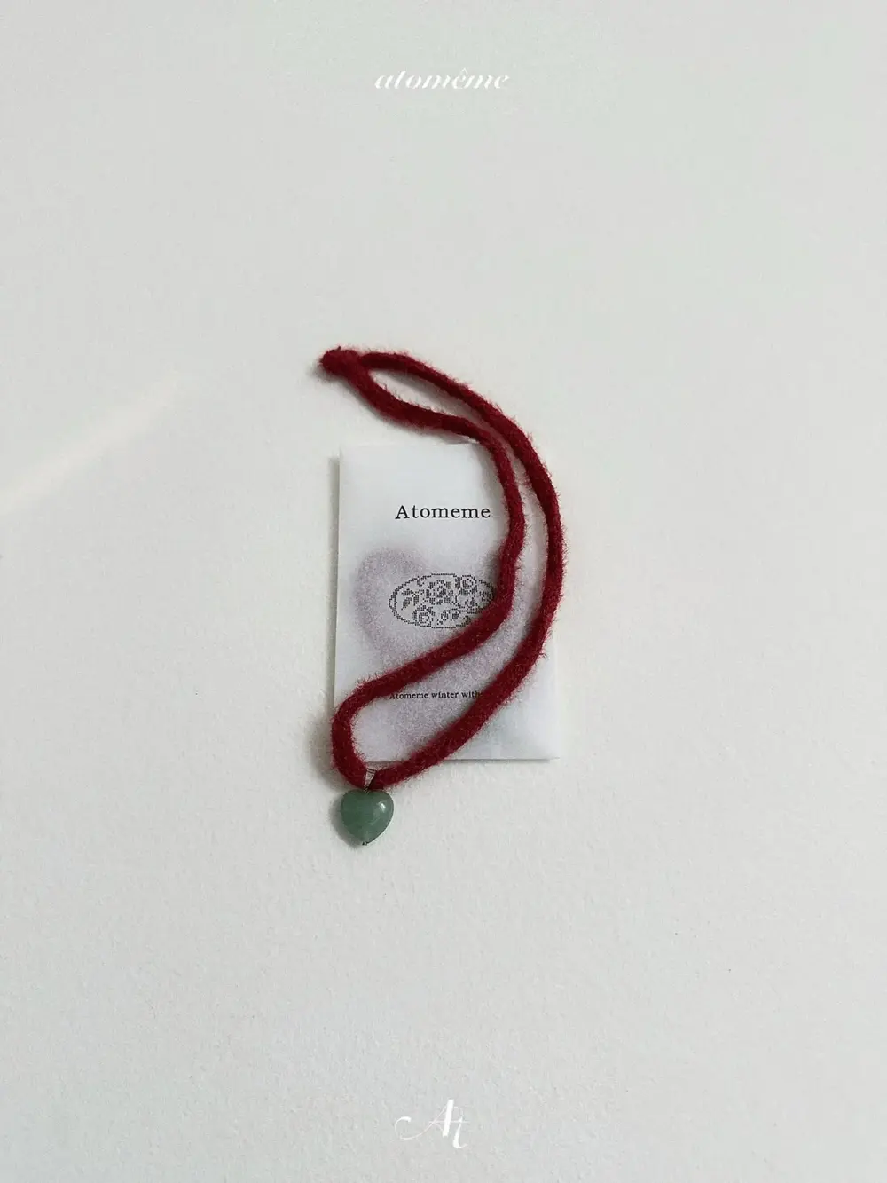 <b>Atomeme飾品</b>Winter  러브 원석 목걸이 FREE