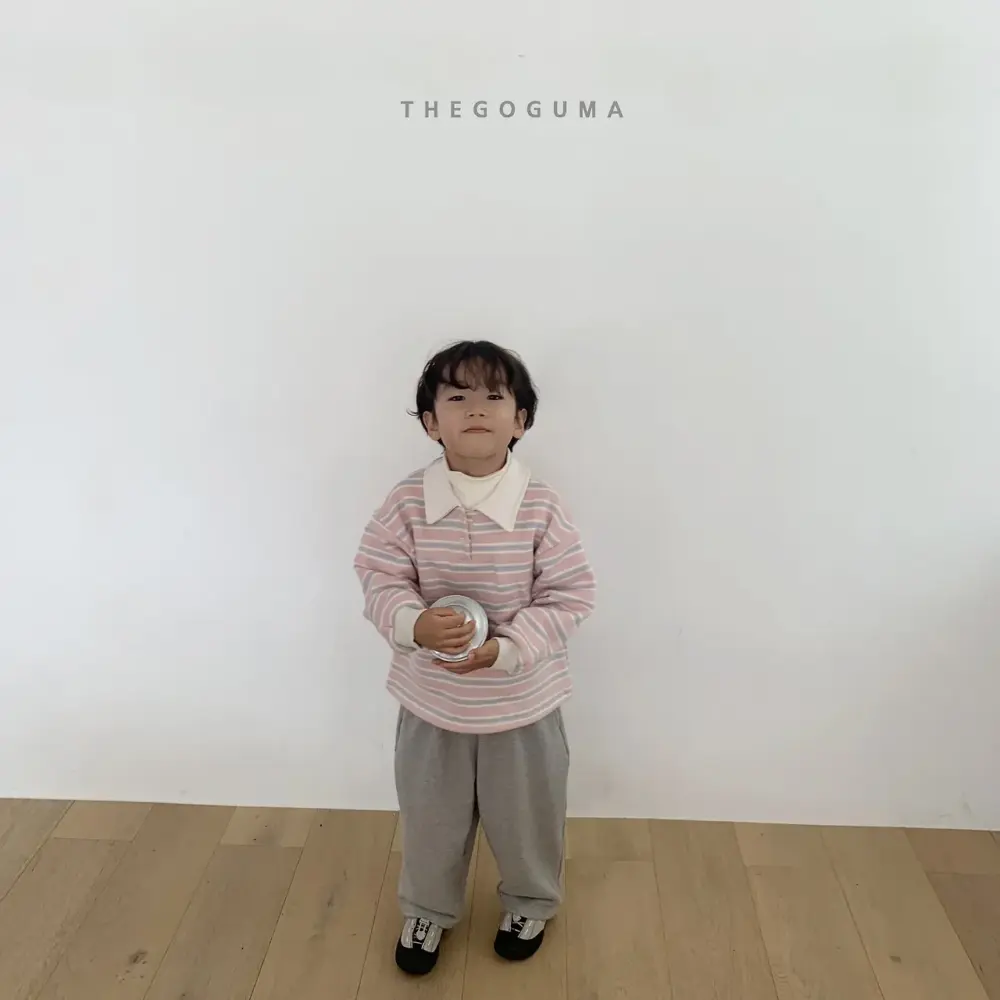 <b>THEGOGUMA T恤</b>Winter 솜사탕 기모카라T 85-142cm