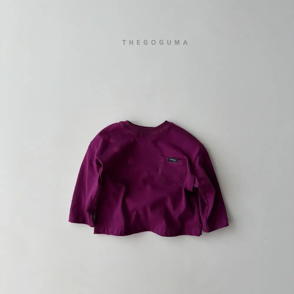 <b>THEGOGUMA T恤</b>Winter 포켓 라벨T 85-142cm