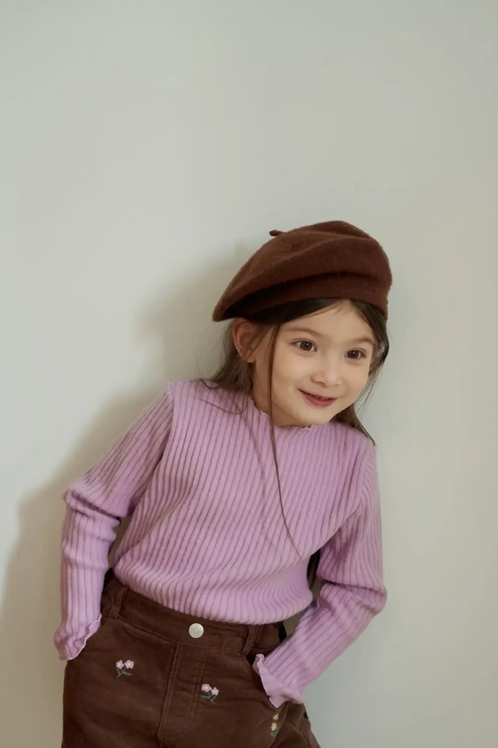 <b>momoannT恤</b>Winter 포근골지티 90-140cm