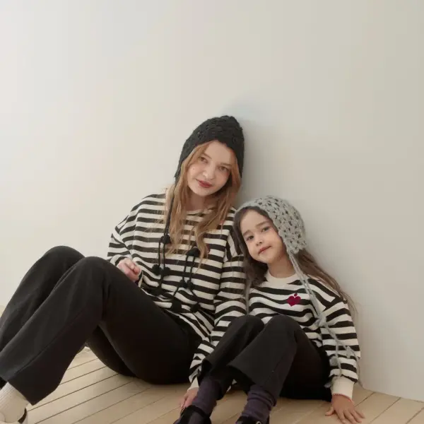 5 <b>momoann親子裝</b>Winter 소프트치렝스 90-140cm