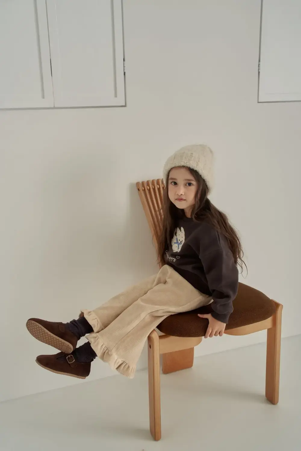 <b>momoann褲子</b>Winter 로아프릴바지( 90-140cm