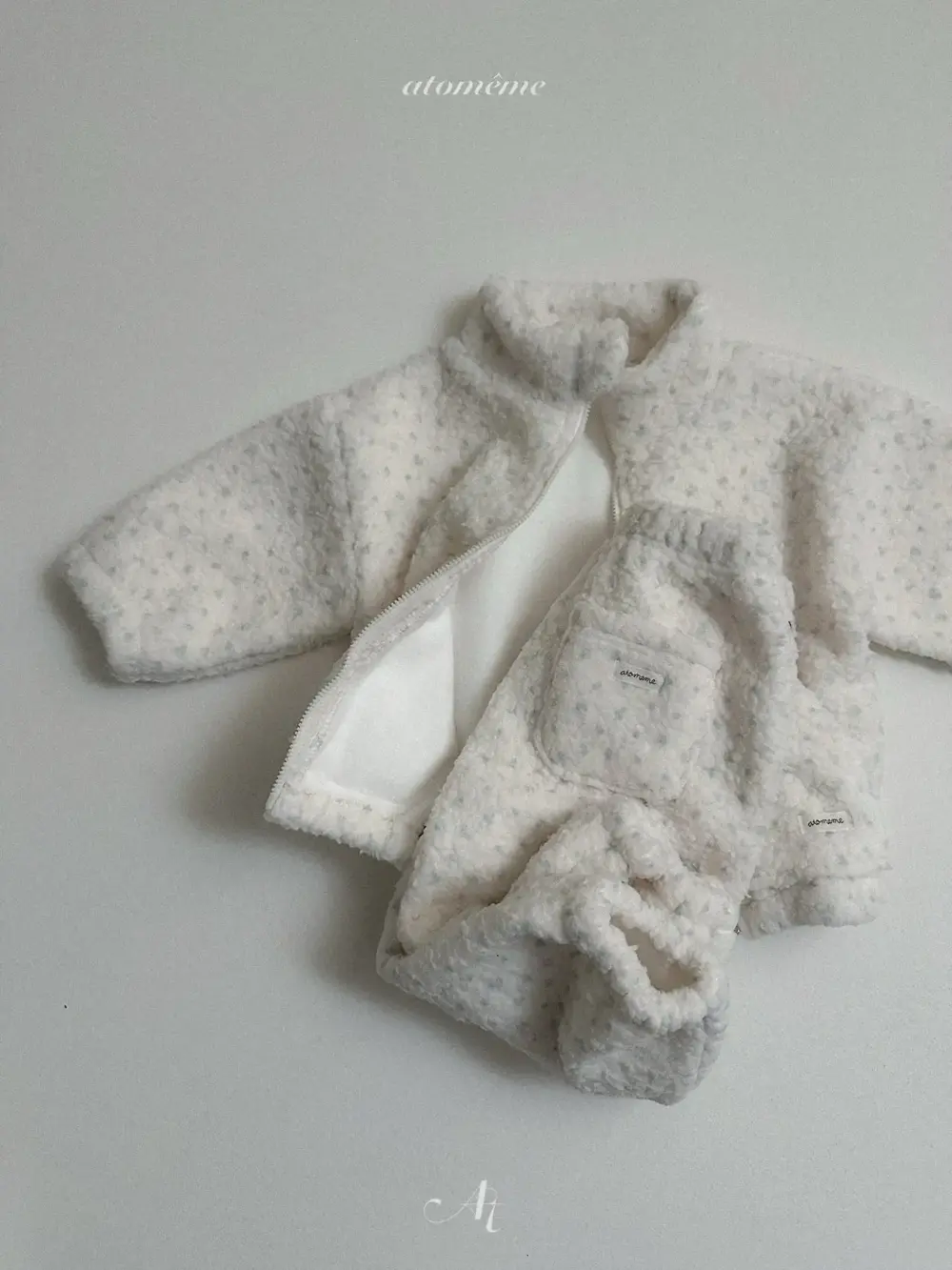 <b>Atomeme外套</b>Winter 테디 집업 70-110cm