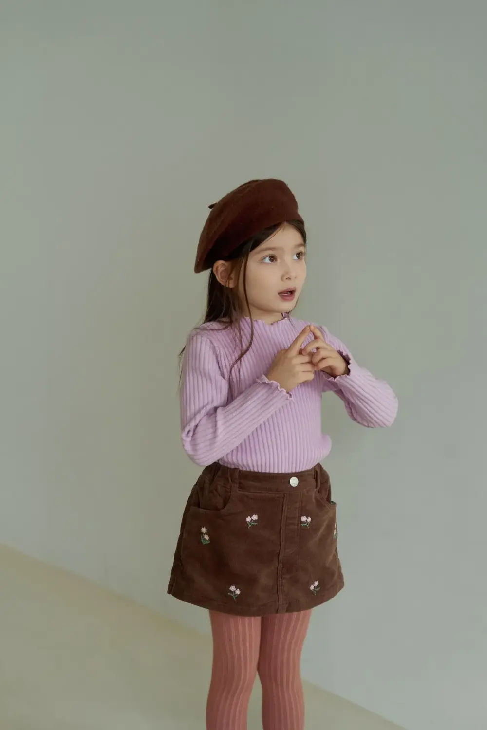 <b>momoannT恤</b>Winter 포근골지티 90-140cm