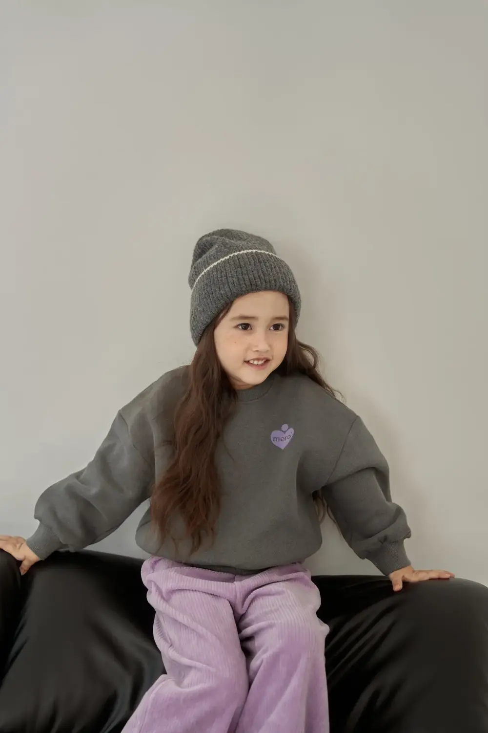 <b>momoann親子裝</b>Winter 패치맨투맨 90-140cm
