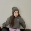 <b>momoann親子裝</b>Winter 패치맨투맨 90-140cm