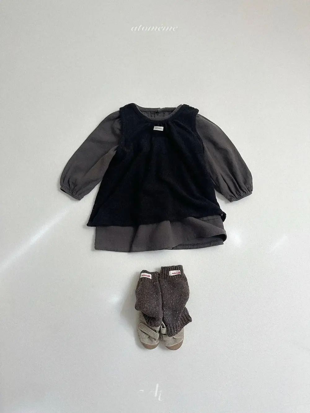 <b>Atomeme洋裝</b>Winter  베니원피스 70-110cm