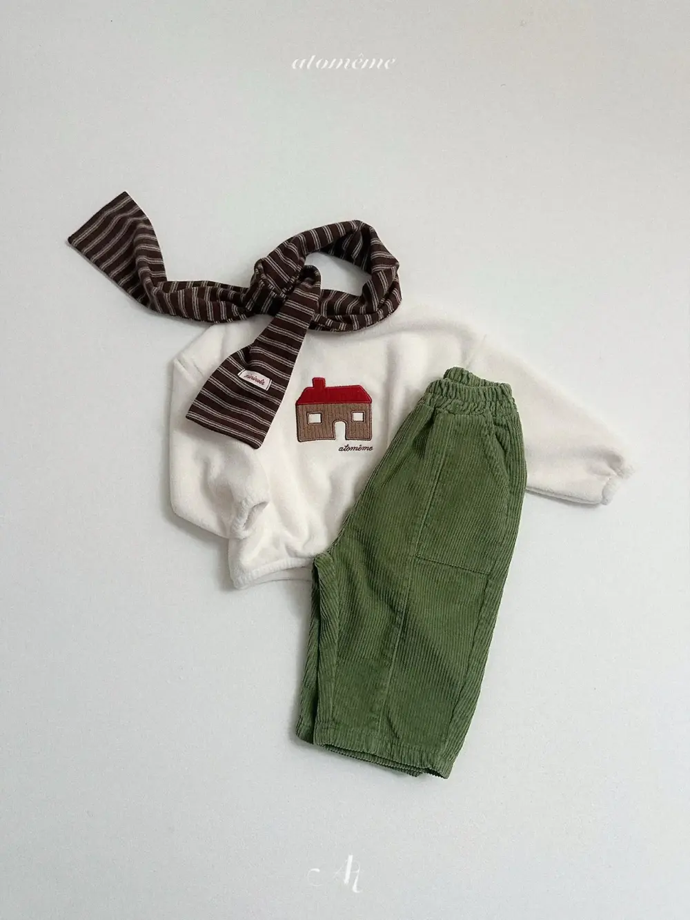 <b>Atomeme上衣</b>Winter 홈폴라맨투맨 70-110cm