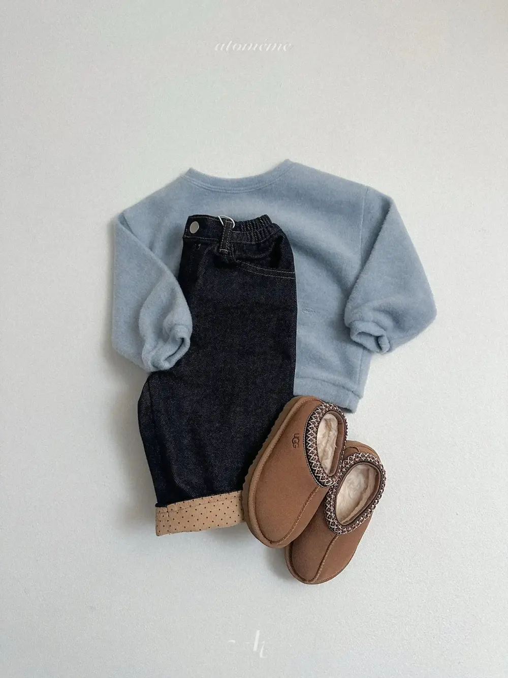 <b>Atomeme上衣</b>Winter   소프트 맨투맨 T 70-110cm