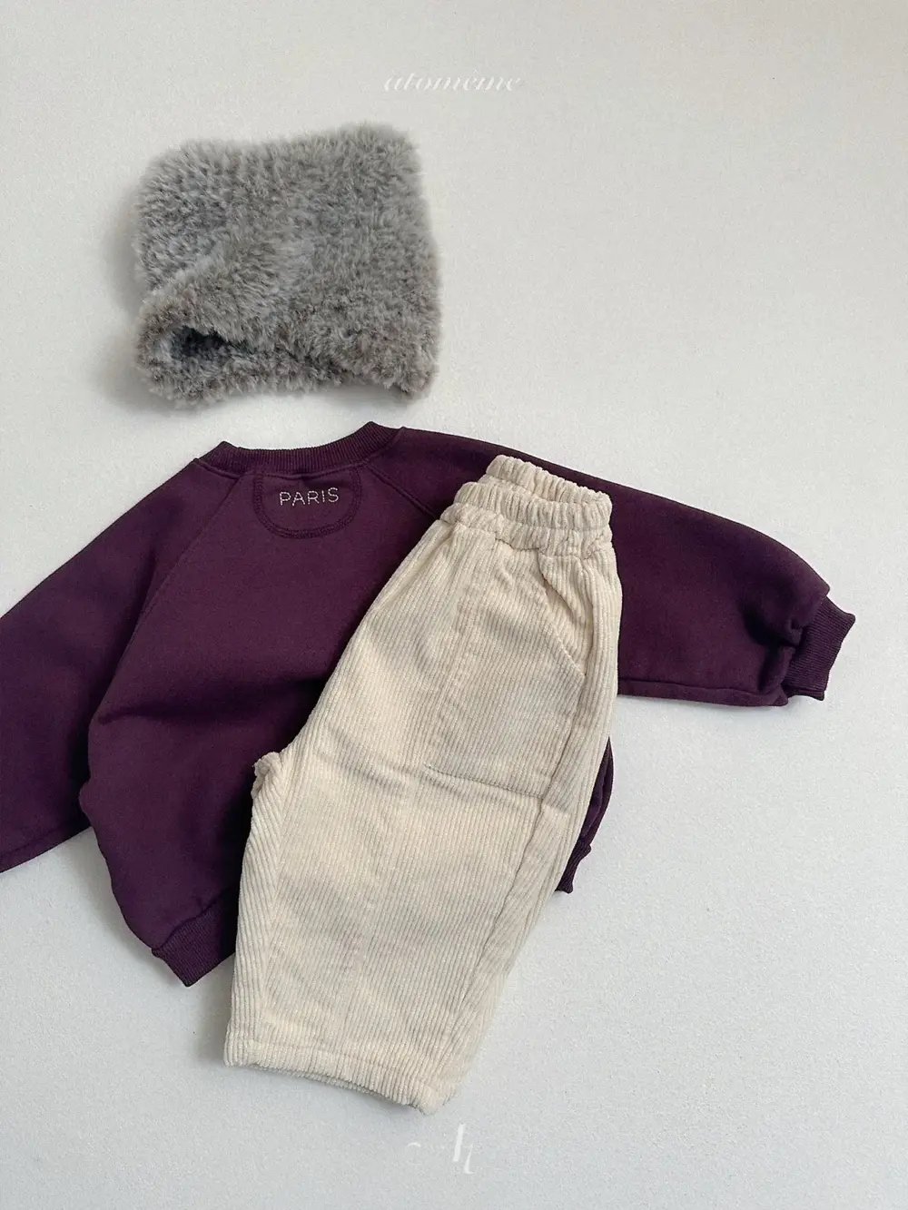 <b>Atomeme衛衣</b>Winter  파리스맨투맨 70-110cm