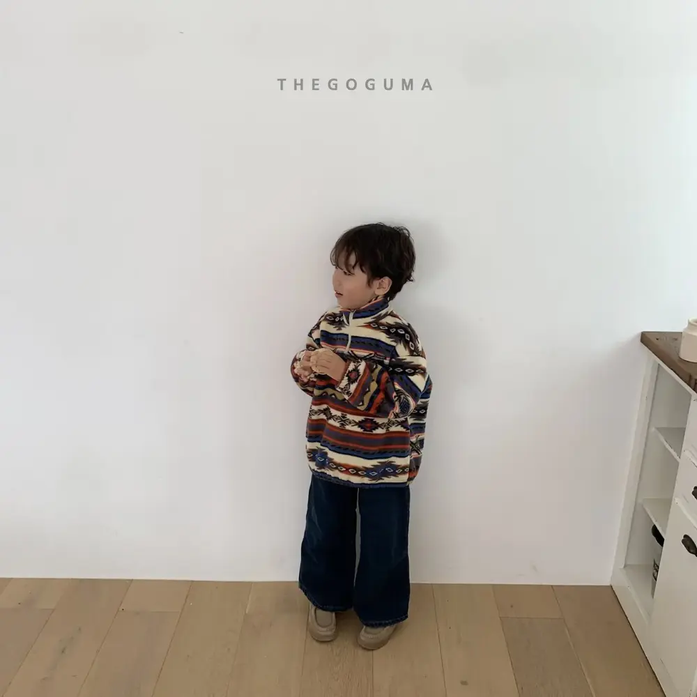 <b>THEGOGUMA 褲子</b>Winter 포인트 주름기모청PT 85-142cm