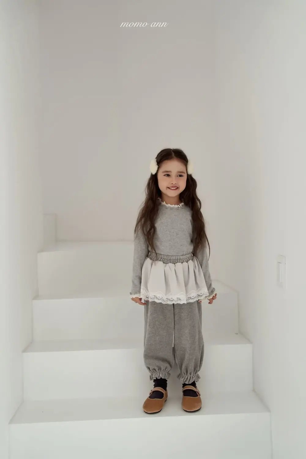 <b>momoann親子裝</b>Winter 릴리폴라티 90-140cm