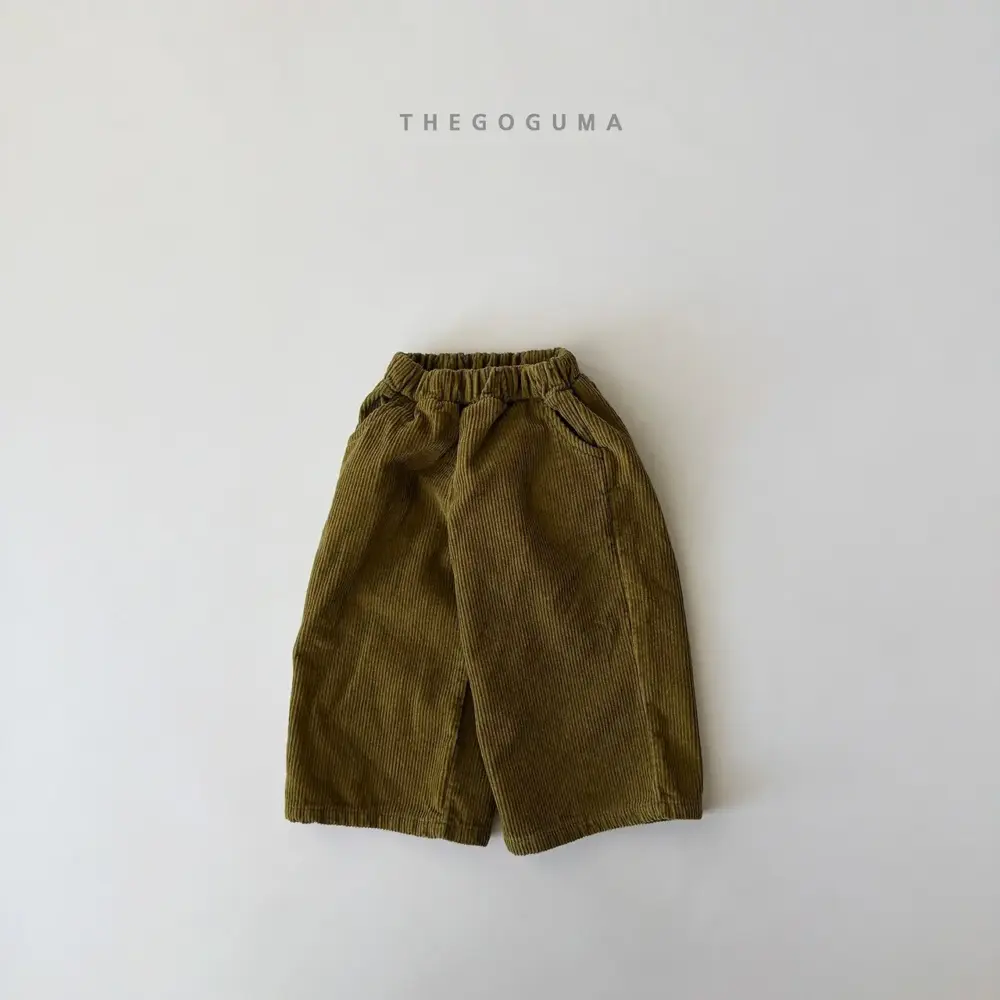 <b>THEGOGUMA 褲子</b>Winter 컬러 골덴기모PT 85-142cm