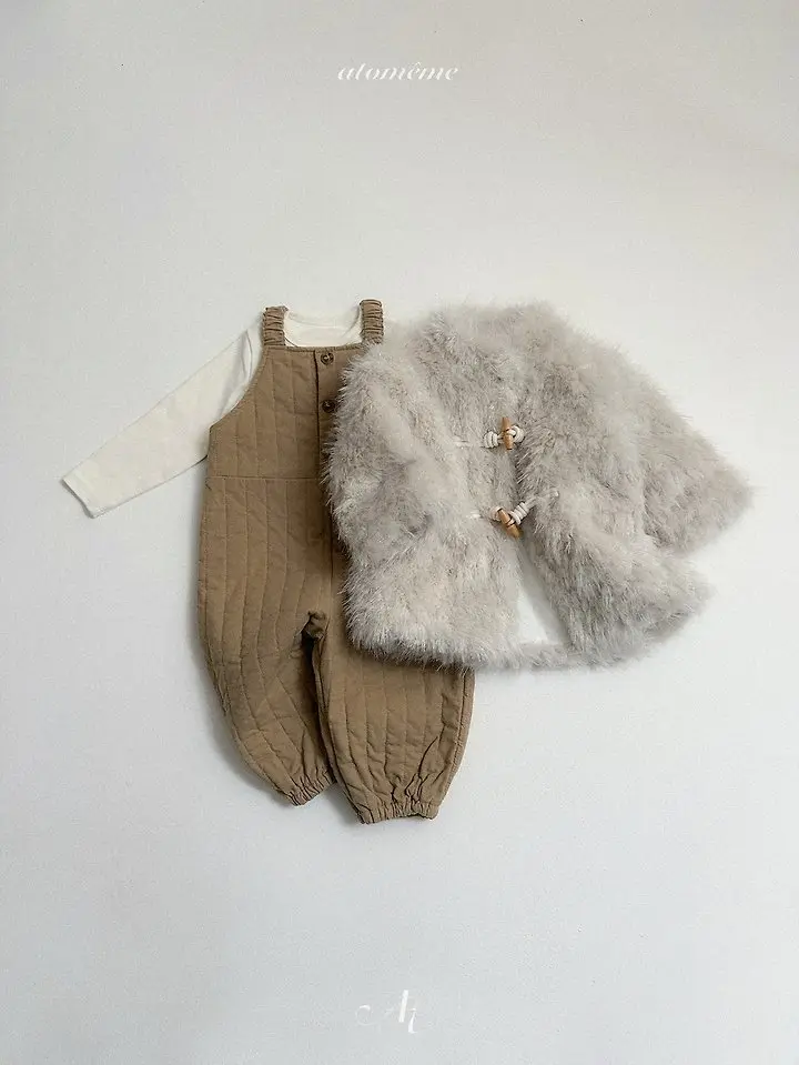 <b>Atomeme外套</b>Winter 밤비 퍼 코트 70-110cm