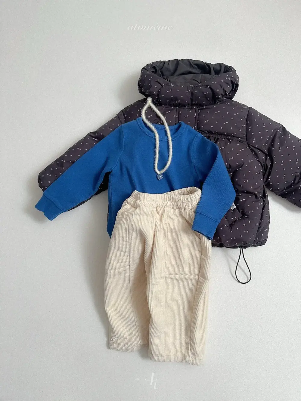<b>Atomeme外套</b>Winter 에크루 패딩 70-110cm