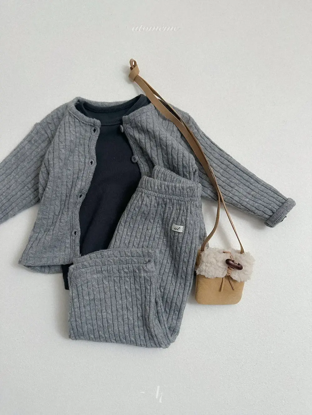 <b>Atomeme罩衫</b>Winter  버터링 후리스 팬츠 70-110cm