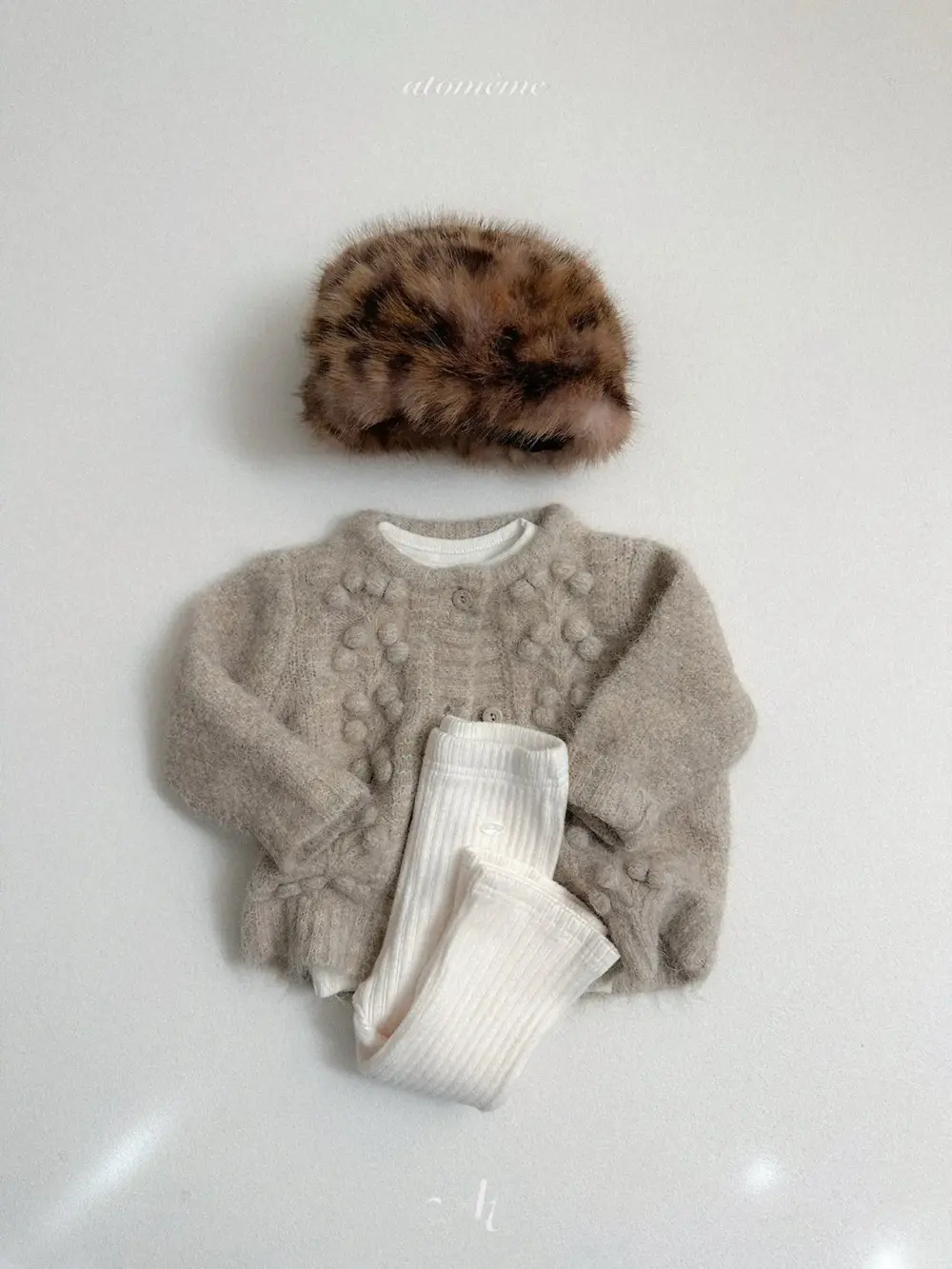 <b>Atomeme褲子</b>Winter  니 부츠컷 팬츠 70-110cm
