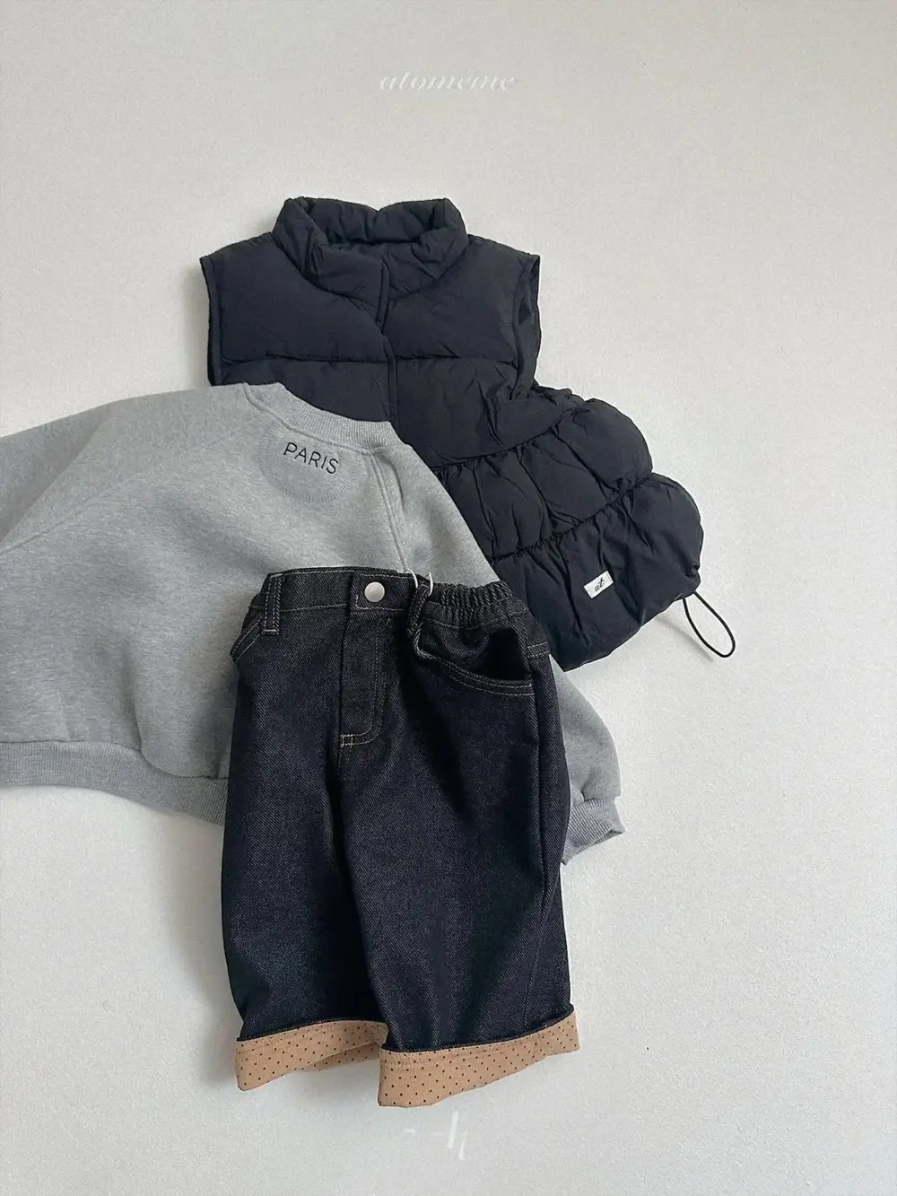 <b>Atomeme衛衣</b>Winter  파리스맨투맨 70-110cm