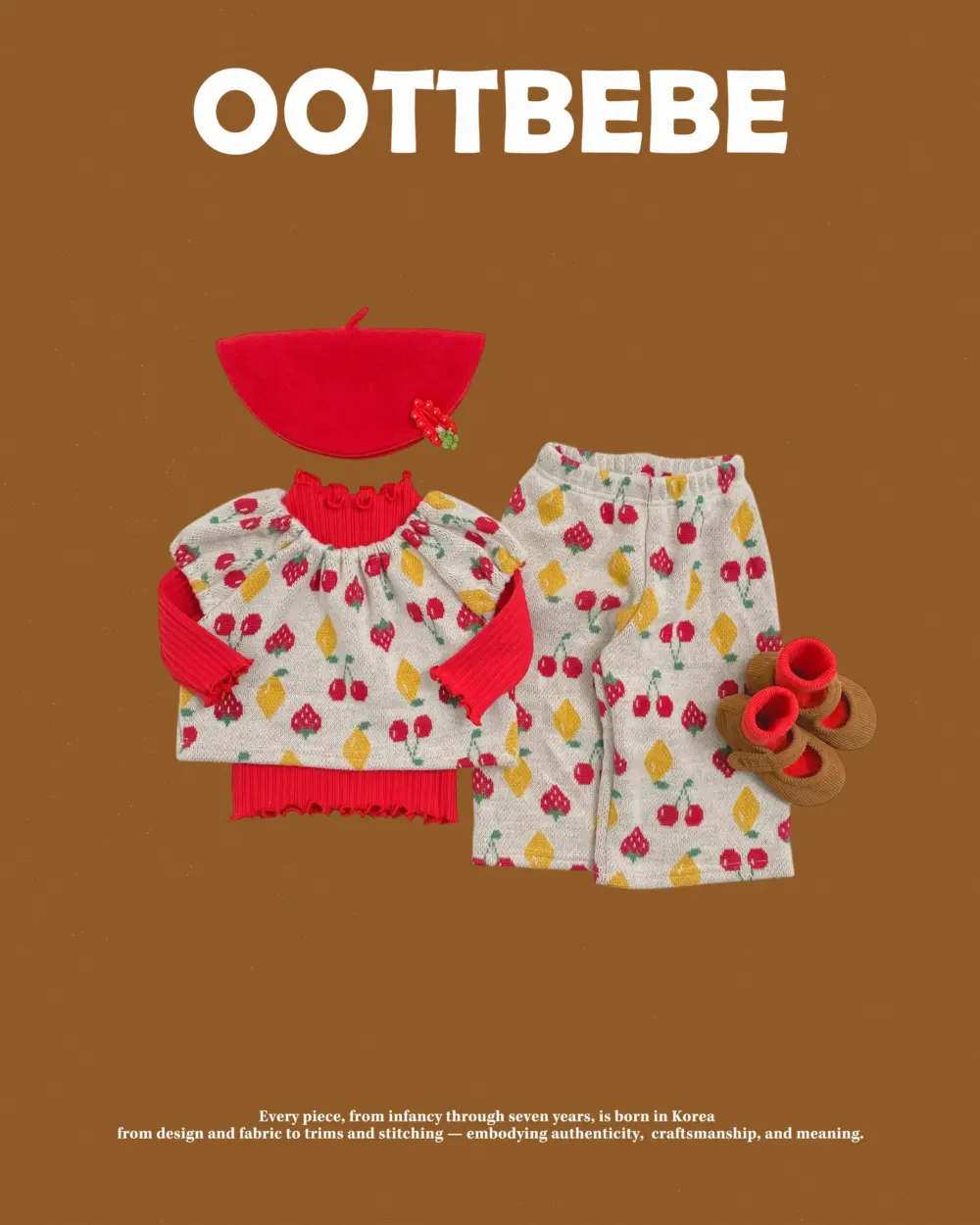 <b>OOTTBEBE上衣</b>Winter 셀린골지날라리티 65-115cm