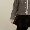 <b>momoann上衣</b>Winter 코사지가디건 90-140cm