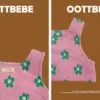 <b>OOTTBEBE套裝</b>Winter 플라워니트셋업 65-115cm